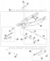 SWINGARM for KTM SX 2015