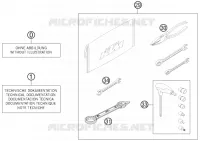 TOOL KIT / MANUALS / OPTIONS for KTM SX 2015
