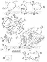 CRANKCASE for KTM SXS 2015
