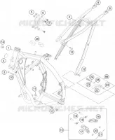 FRAME for KTM SXS 2015