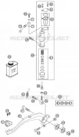 REAR BRAKE MASTER CYLINDER for KTM SXS 2015