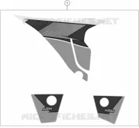 STICKERS for KTM SXS 2015