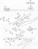 SWINGARM for KTM SXS 2015