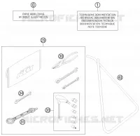 TOOL KIT / MANUALS / OPTIONS for KTM SXS 2015