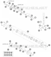 EXHAUST VALVE for KTM SX 2008