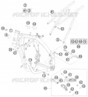 FRAME for KTM SX 2008