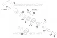 KICK STARTER for KTM SX 2008