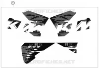 STICKERS for KTM SX 2008