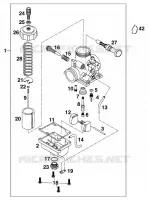 CARBURETOR for KTM SX 1999