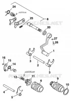 GEAR SHIFTING MECHANISM for KTM SX 1999