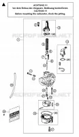 CARBURETOR for KTM SX 2004