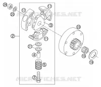CLUTCH for KTM SX 2004