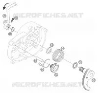 KICK STARTER for KTM SX 2004