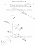 REAR BRAKE MASTER CYLINDER for KTM SX 2004