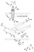 SWINGARM for KTM SX 2004