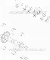 BALANCER SHAFT for KTM DUKE 2019