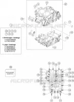 CRANKCASE for KTM DUKE 2019