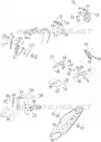 PLASTICS for KTM DUKE 2019