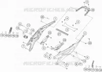 REAR SUB FRAME for KTM DUKE 2019