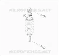 SHOCK ABSORBER for KTM DUKE 2019