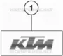 STICKERS KTM MOTO 1290 2020 SUPER ADVENTURE  1290 SUPER ADVENTURE S SILVER