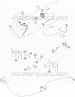 HEADLIGHT / TAIL LIGHT for KTM EXC 2019