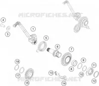 KICK STARTER for KTM EXC 2019