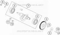 BALANCER SHAFT for KTM ADVENTURE 2021