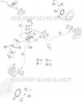 BRAKE ANTIBLOCK SYSTEM ABS for KTM ADVENTURE 2021