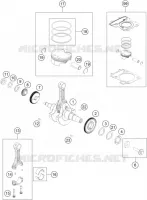 CRANKSHAFT / PISTON for KTM ADVENTURE 2021