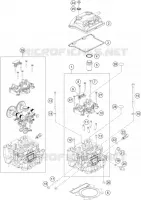 CYLINDER HEAD  for KTM ADVENTURE 2021