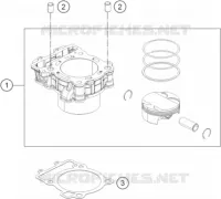 CYLINDER for KTM ADVENTURE 2021