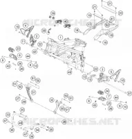 FRAME for KTM ADVENTURE 2021