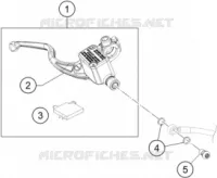 FRONT BRAKE MASTER CYLINDER for KTM ADVENTURE 2021