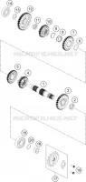 GEARBOX COUNTERSHAFT for KTM ADVENTURE 2021