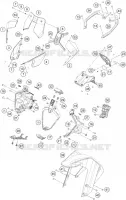 PLASTICS for KTM ADVENTURE 2021