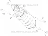 SHOCK ABSORBER for KTM ADVENTURE 2021