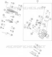 THROTTLE BODY for KTM ADVENTURE 2021