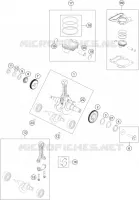CRANKSHAFT / PISTON for KTM ADVENTURE 2020