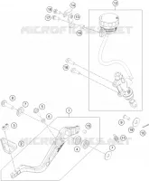 REAR BRAKE MASTER CYLINDER for KTM ADVENTURE 2020