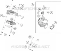 THROTTLE BODY for KTM ADVENTURE 2020