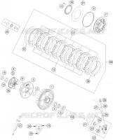 CLUTCH for KTM EXC-F 2023