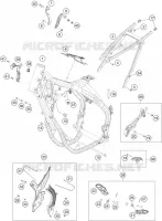 FRAME for KTM EXC-F 2023