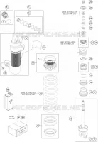 SHOCK ABSORBER (PARTS) for KTM EXC-F 2023