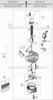 CARBURETOR for KTM SX 2023