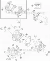 CRANKCASE for KTM SX 2023