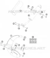 EXHAUST for KTM SX 2023