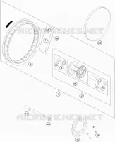 FRONT WHEEL for KTM SX 2023