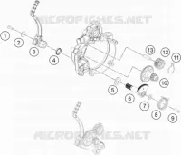 KICK STARTER for KTM SX 2023