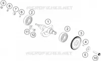 BALANCER SHAFT for KTM DUKE 2015